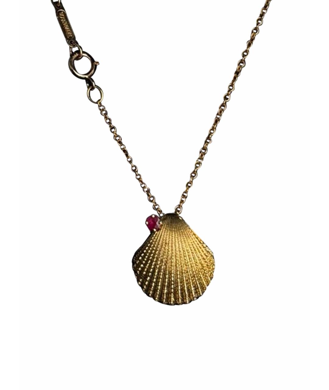 TIFFANY&CO Желтая подвеска из желтого золота, фото 1