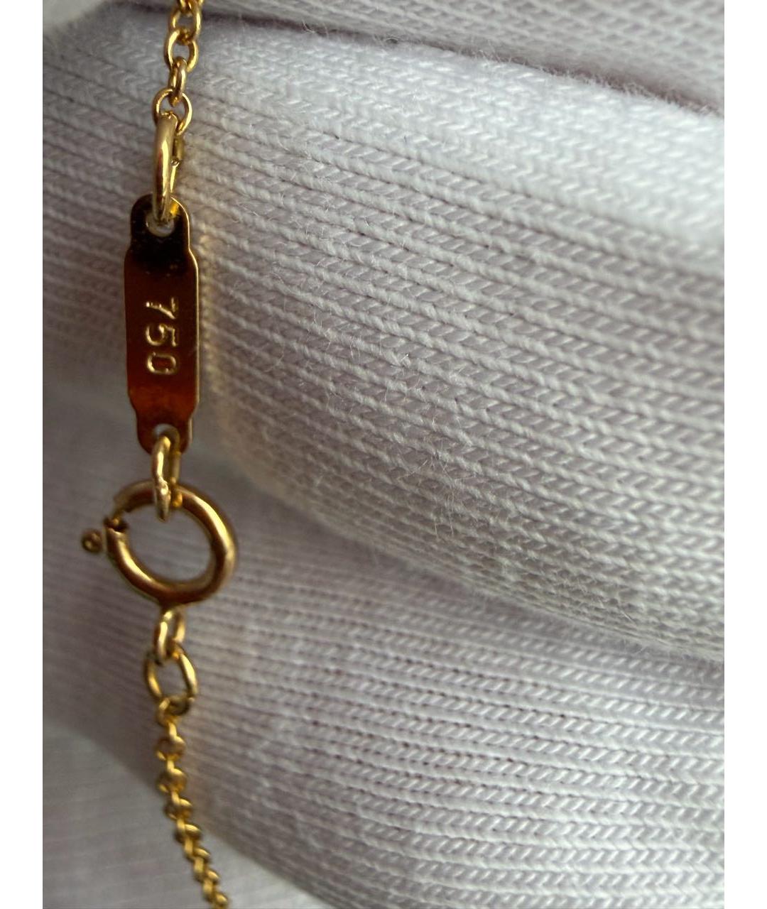 TIFFANY&CO Желтая подвеска из желтого золота, фото 6