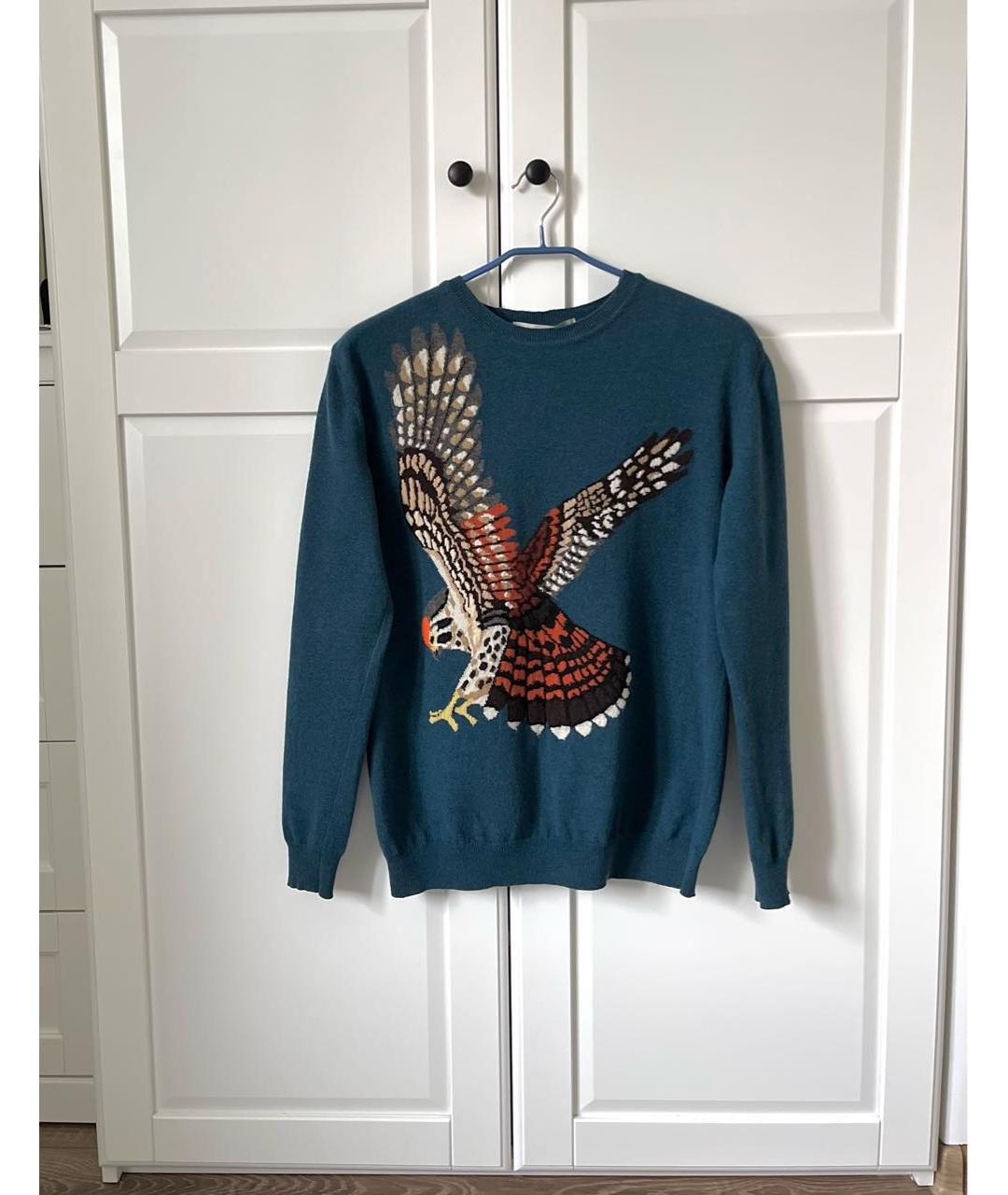 STELLA MCCARTNEY Синий шерстяной джемпер / свитер, фото 7