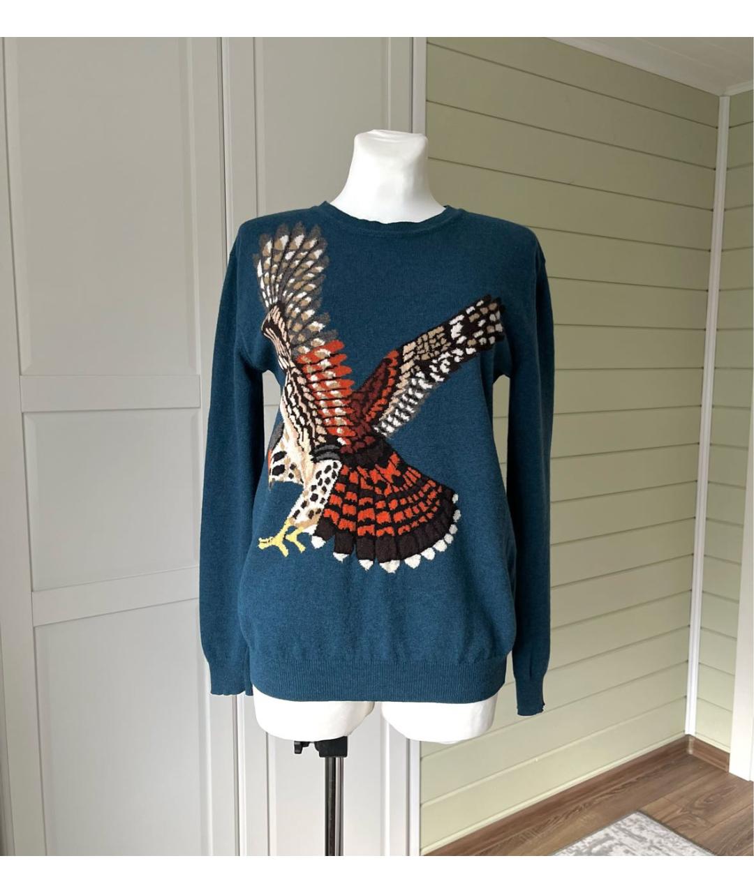 STELLA MCCARTNEY Синий шерстяной джемпер / свитер, фото 9