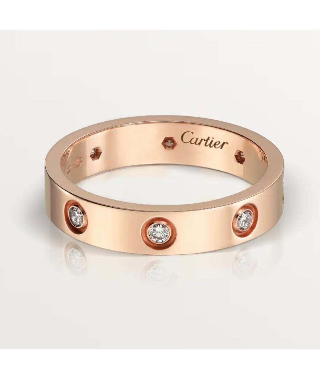 CARTIER Золотое кольцо из розового золота, фото 9