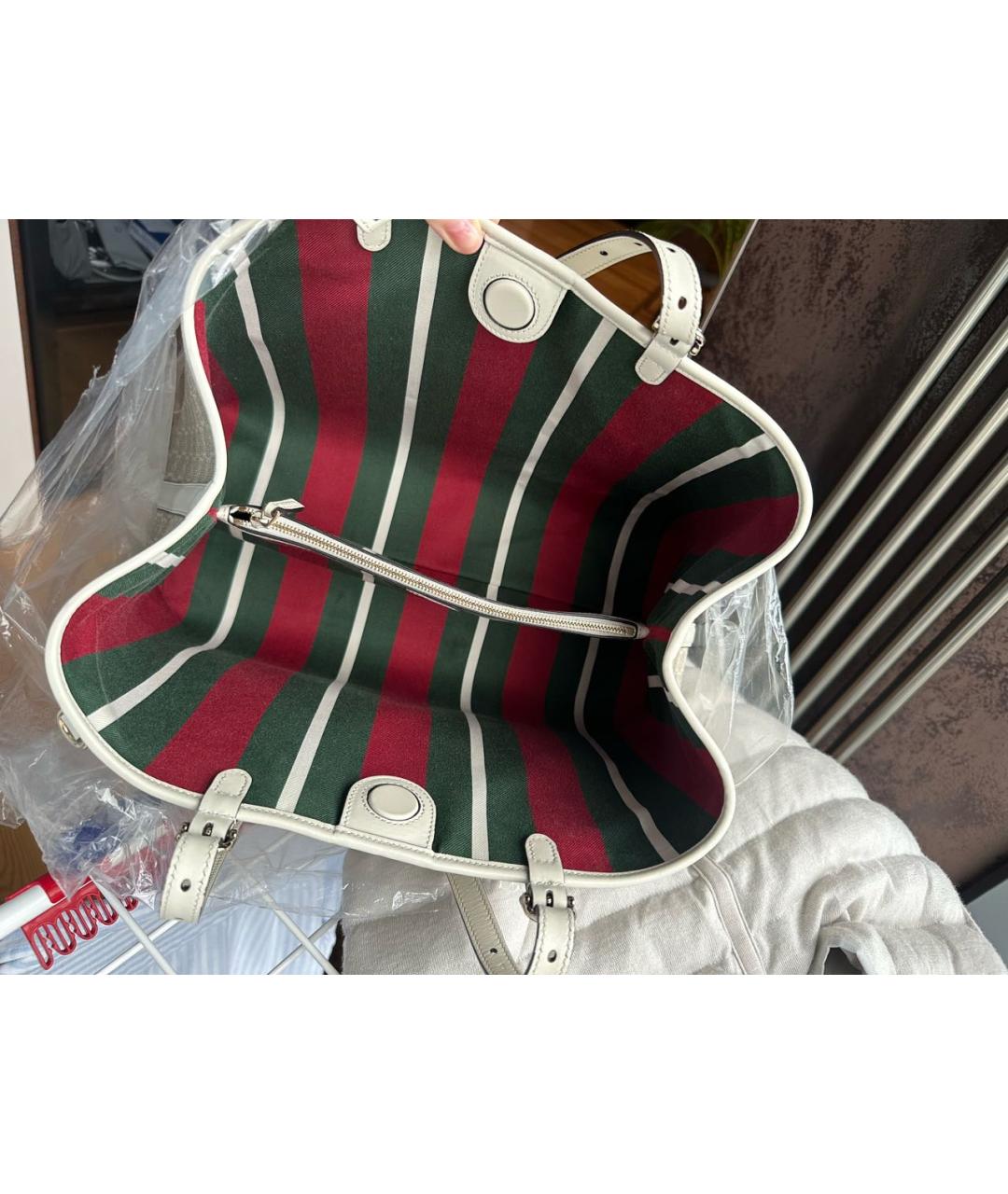 GUCCI Кожаная сумка через плечо, фото 3