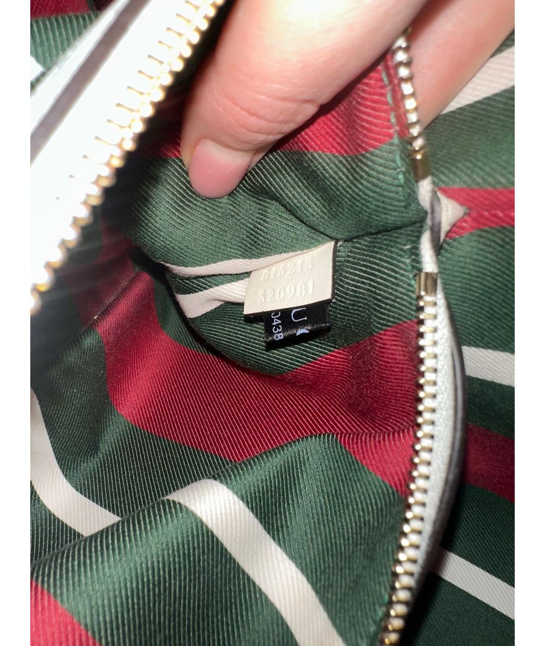 GUCCI Кожаная сумка через плечо, фото 7