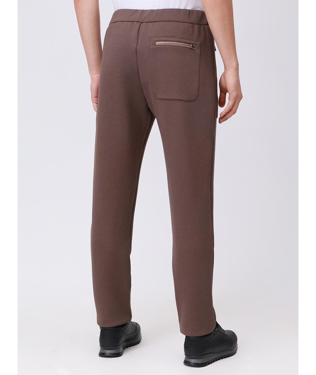 PAUL & SHARK Коричневые повседневные брюки, фото 3