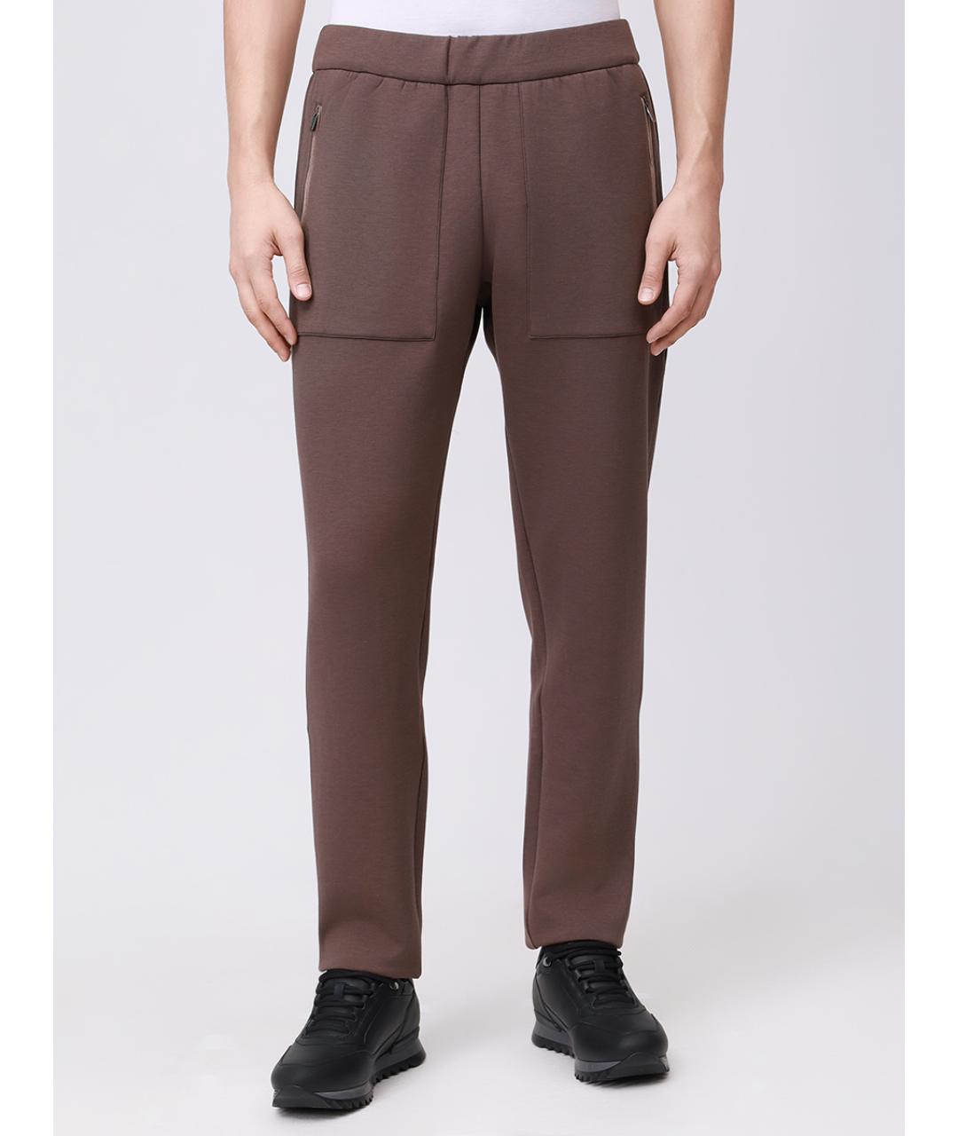 PAUL & SHARK Коричневые повседневные брюки, фото 4