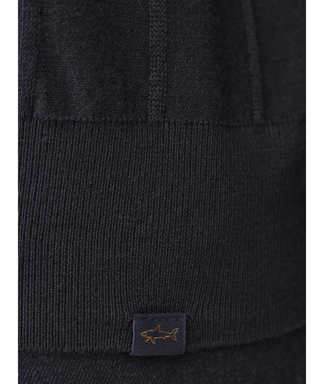 PAUL & SHARK Темно-синий шерстяной джемпер / свитер, фото 6