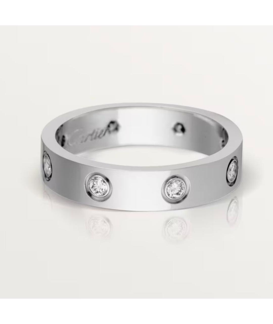 CARTIER Серебряное кольцо из белого золота, фото 9