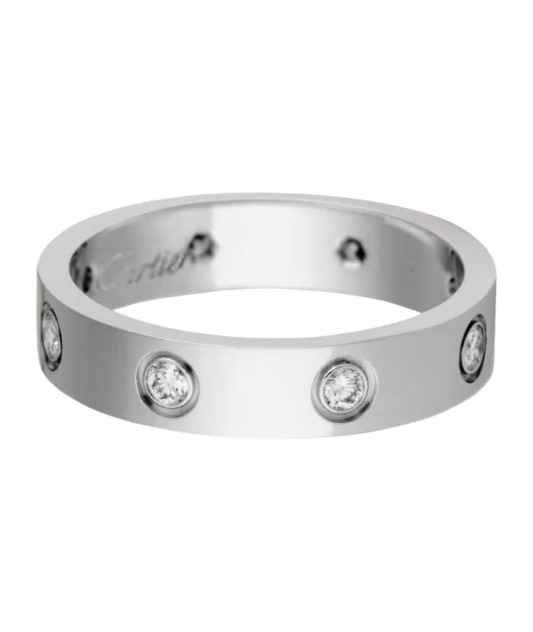 CARTIER Серебряное кольцо из белого золота, фото 1