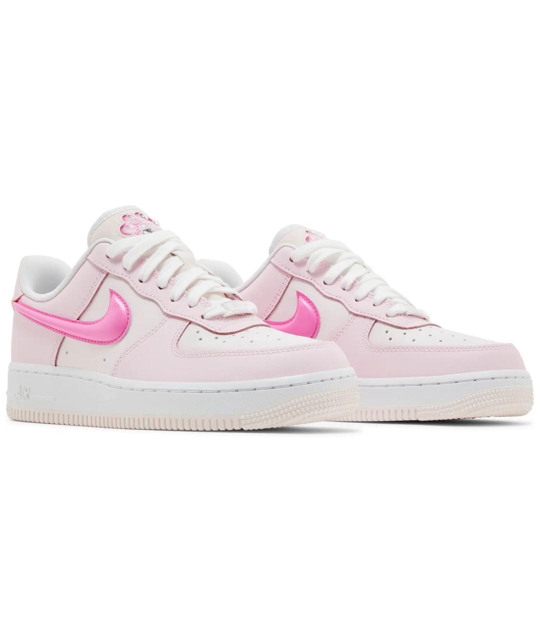 NIKE Розовые кожаные кроссовки, фото 7