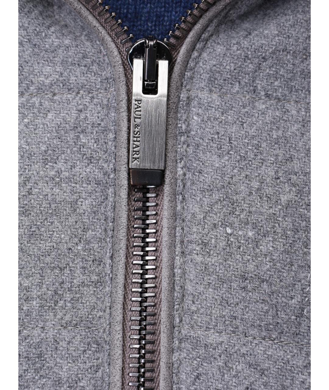 PAUL & SHARK Серая куртка, фото 6