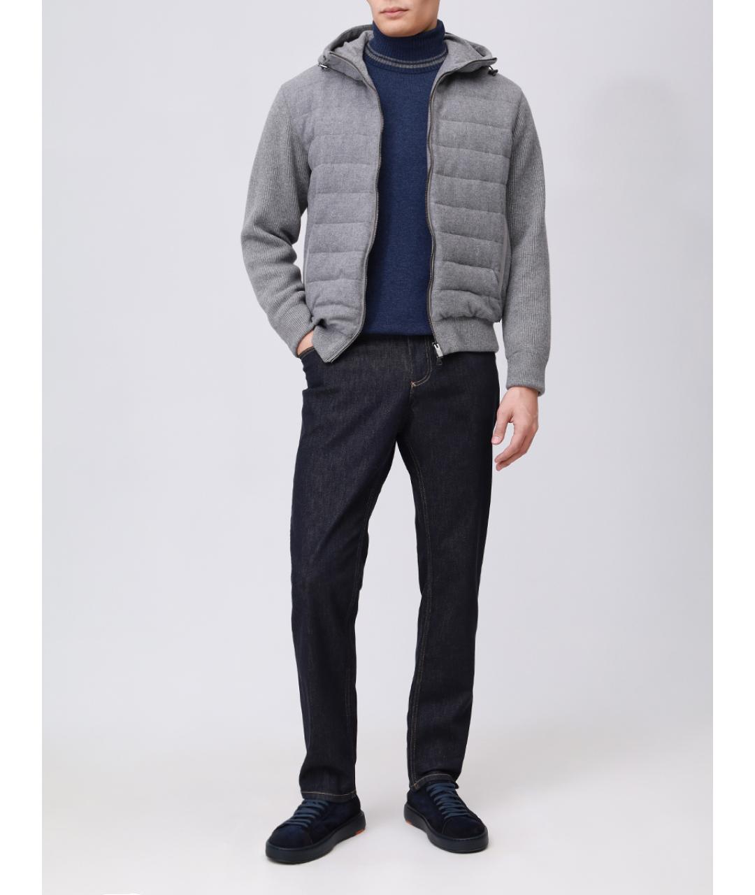 PAUL & SHARK Серая куртка, фото 2