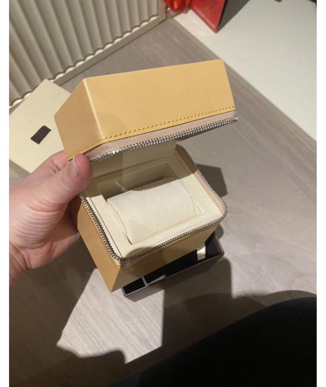 LOUIS VUITTON Белые металлические часы, фото 4