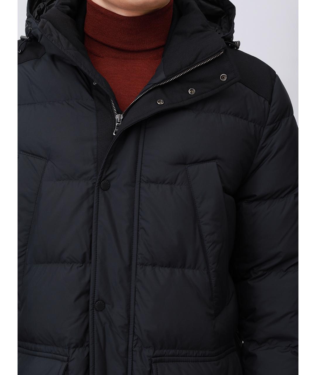 PAUL & SHARK Черный пуховик, фото 5