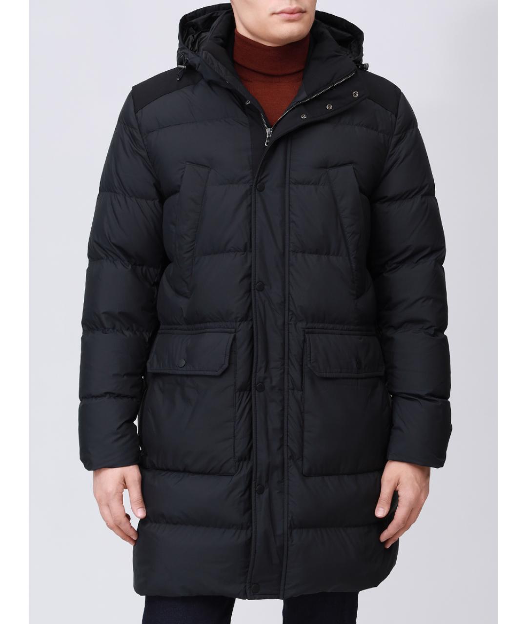 PAUL & SHARK Черный пуховик, фото 4