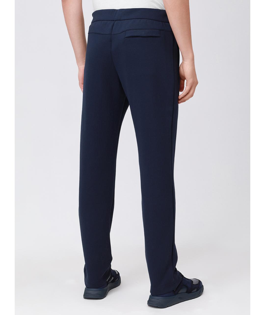 PAUL & SHARK Синие хлопковые повседневные брюки, фото 3