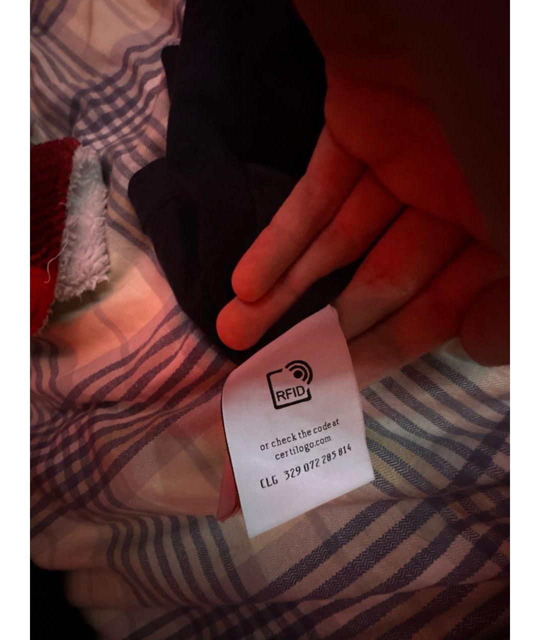 OFF-WHITE Черная хлопковая футболка, фото 3