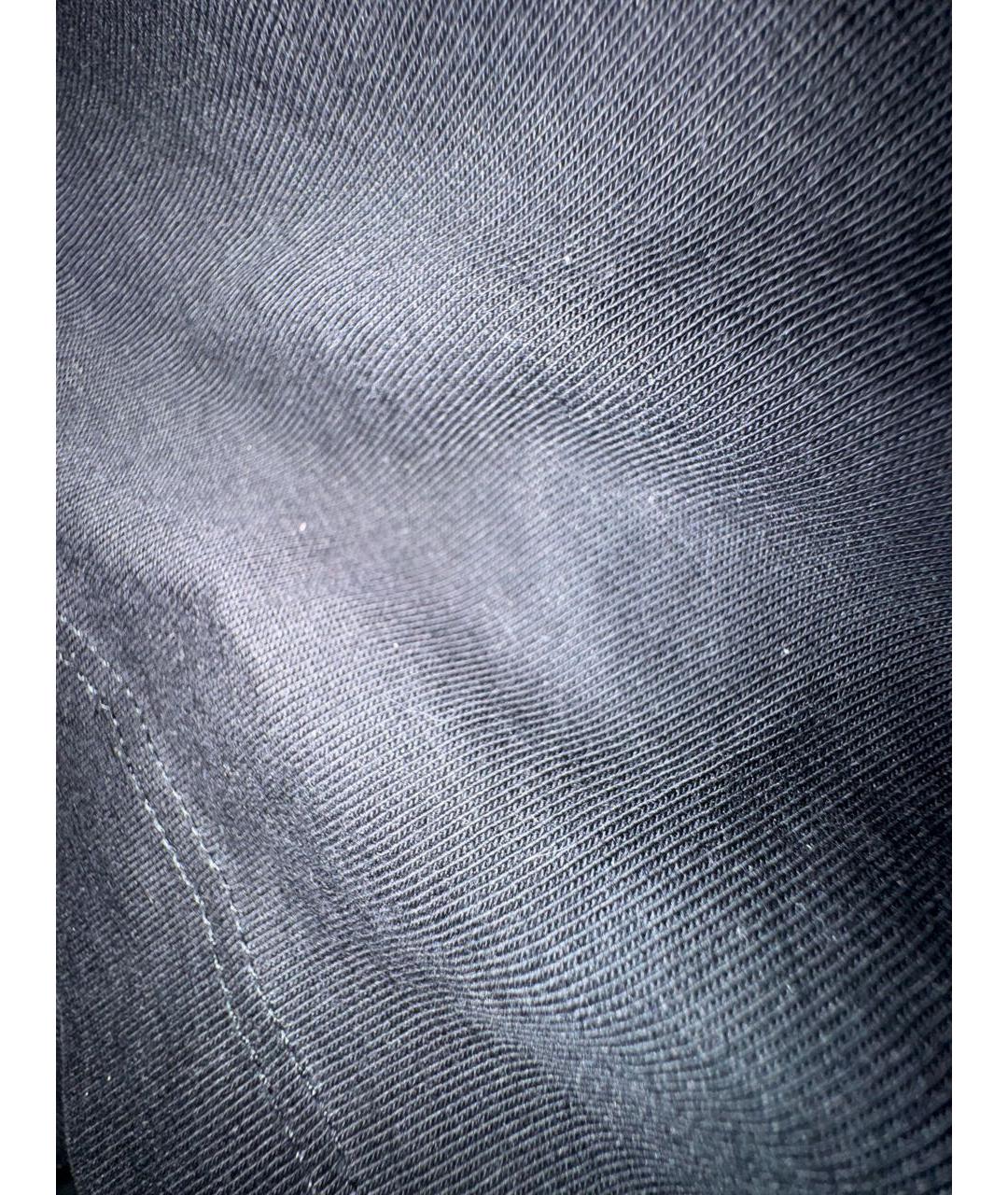 OFF-WHITE Черная хлопковая футболка, фото 4