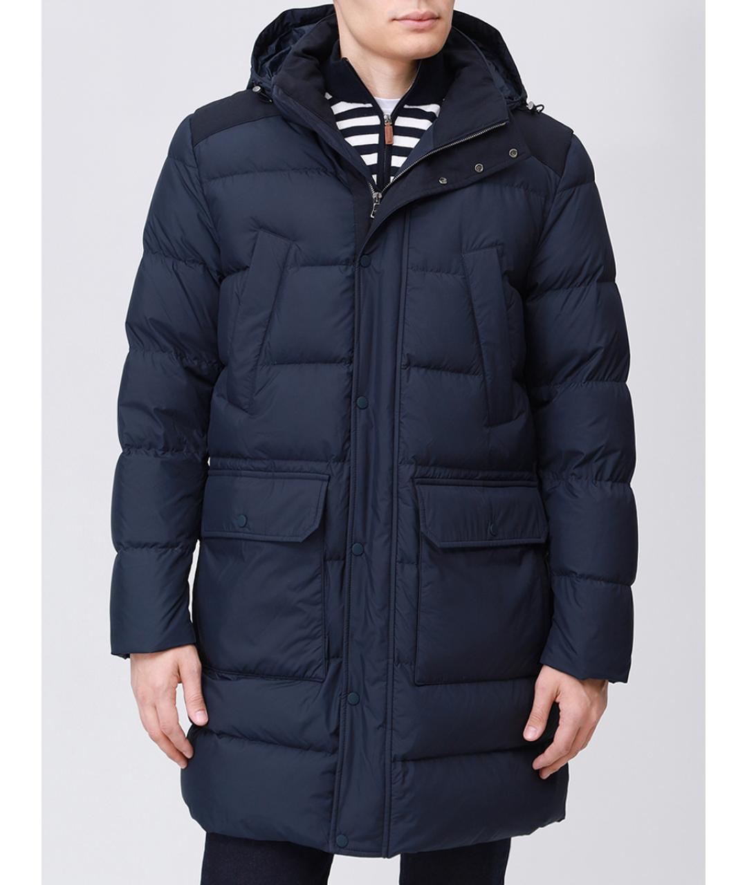 PAUL & SHARK Синий пуховик, фото 4