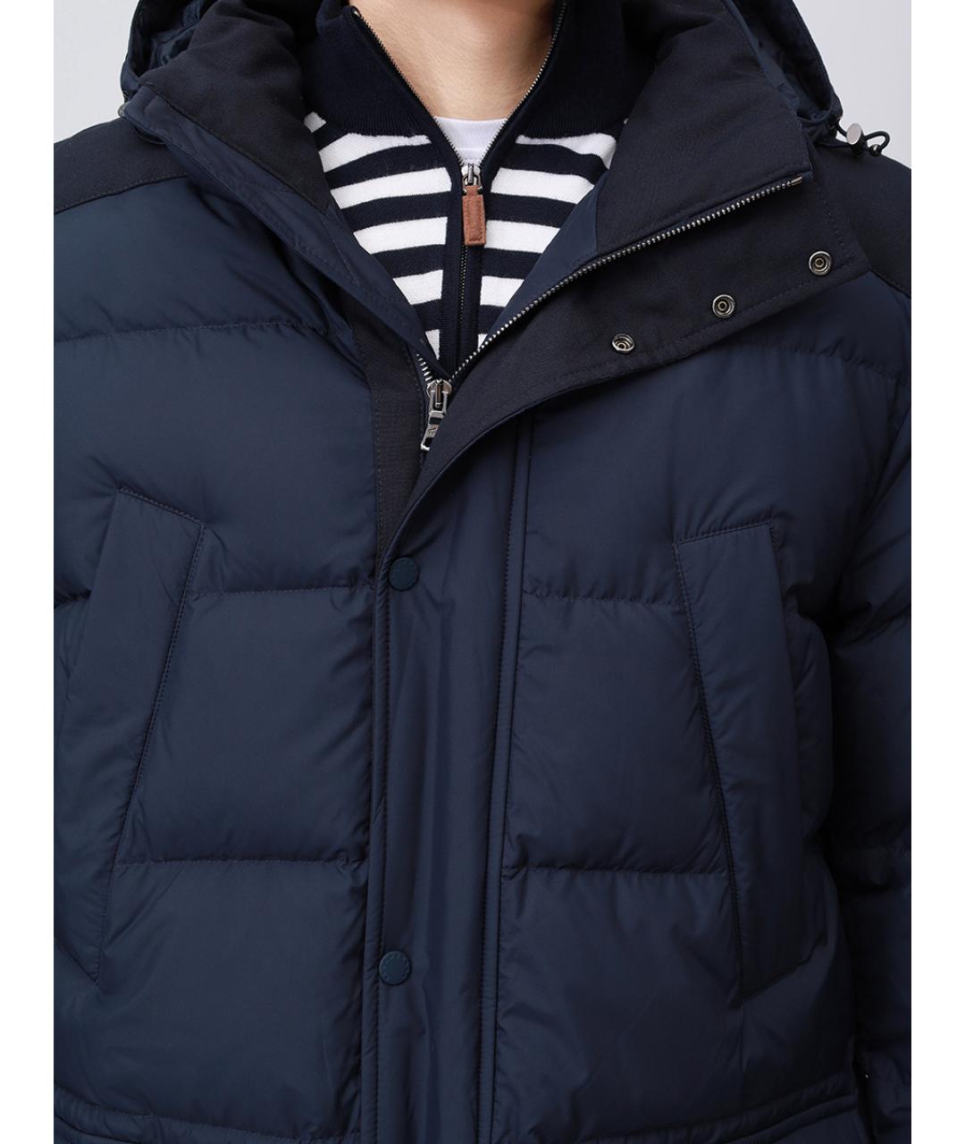 PAUL & SHARK Синий пуховик, фото 5