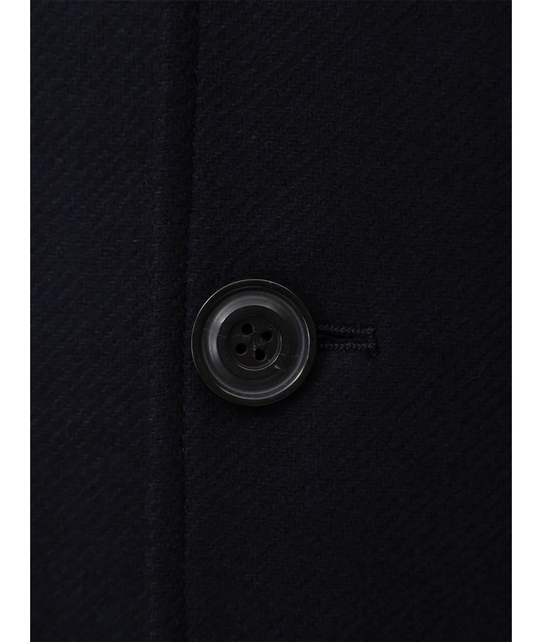 PAUL & SHARK Черное шерстяное пальто, фото 6