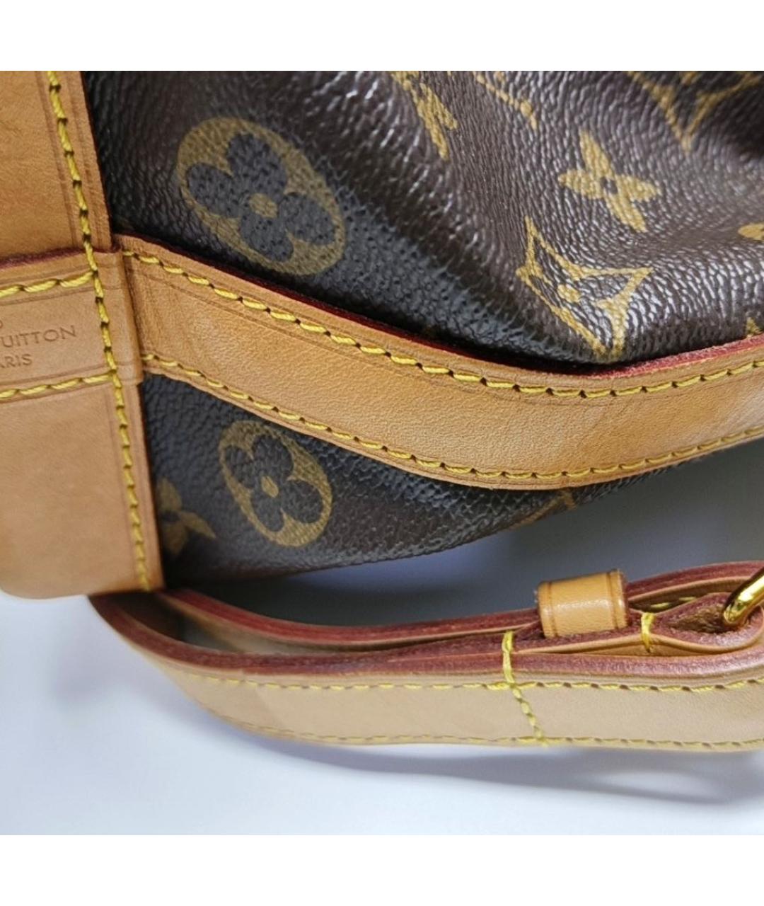 LOUIS VUITTON Коричневая сумка через плечо, фото 5