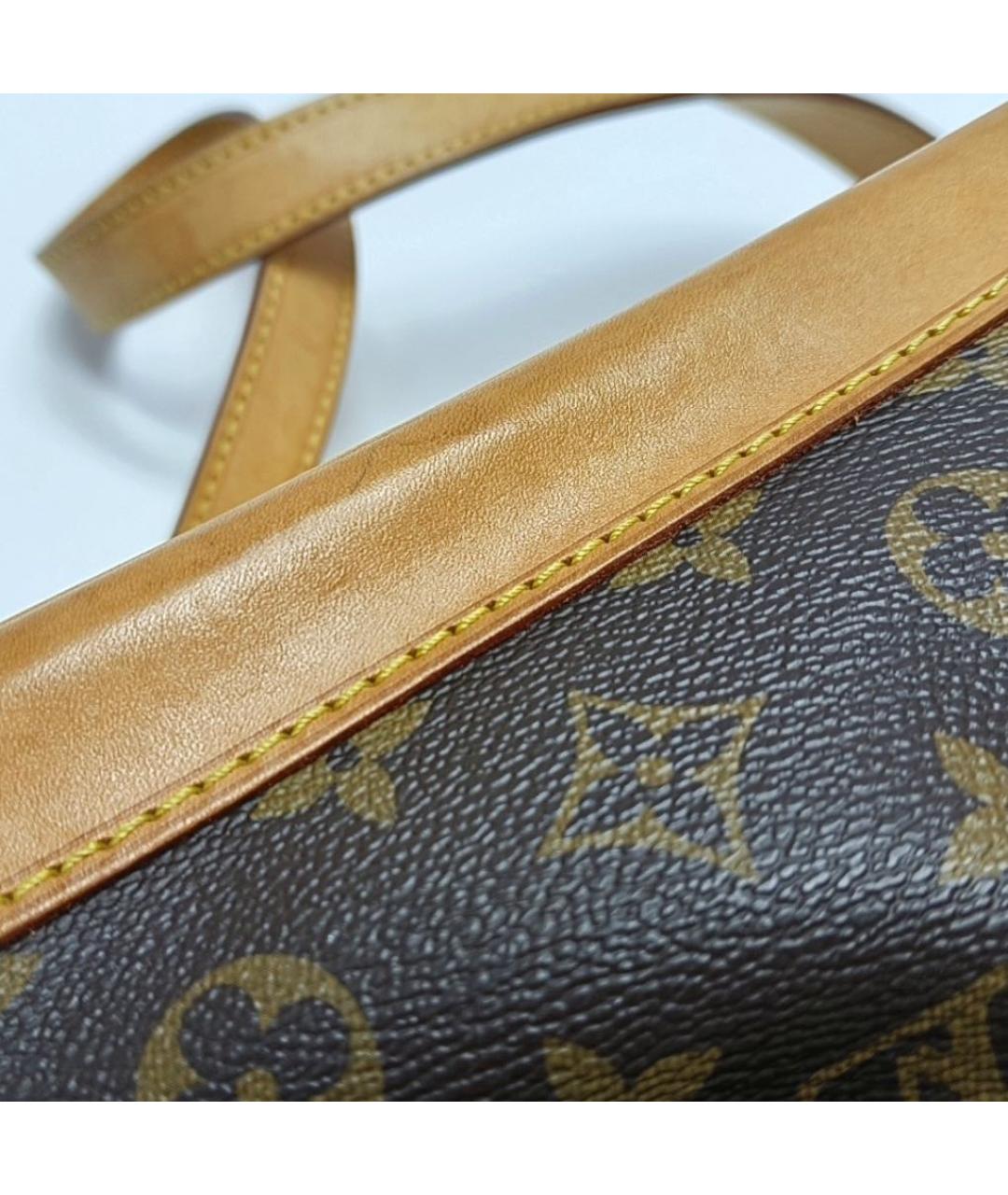 LOUIS VUITTON Коричневая сумка через плечо, фото 4