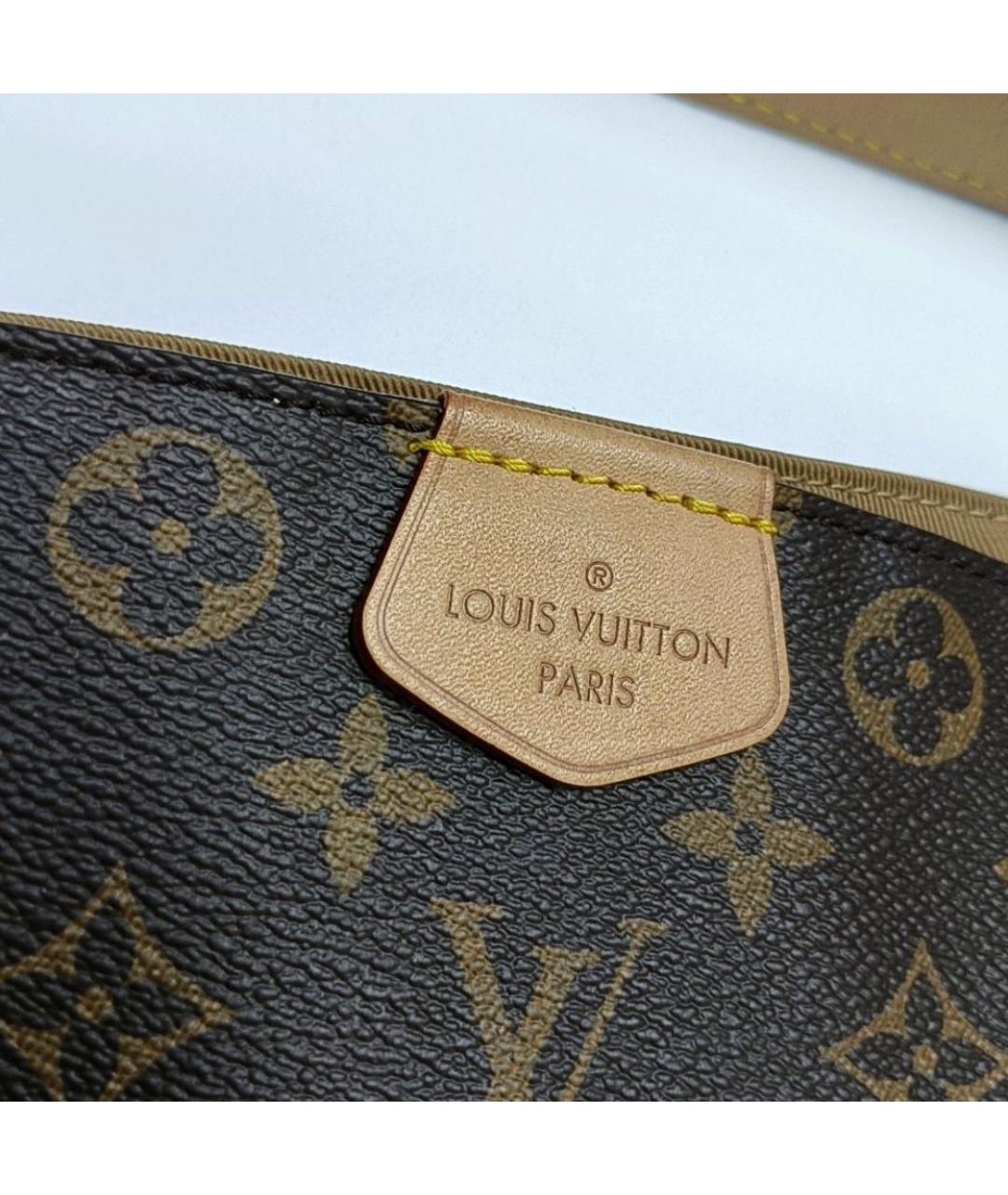 LOUIS VUITTON Коричневая сумка через плечо, фото 4