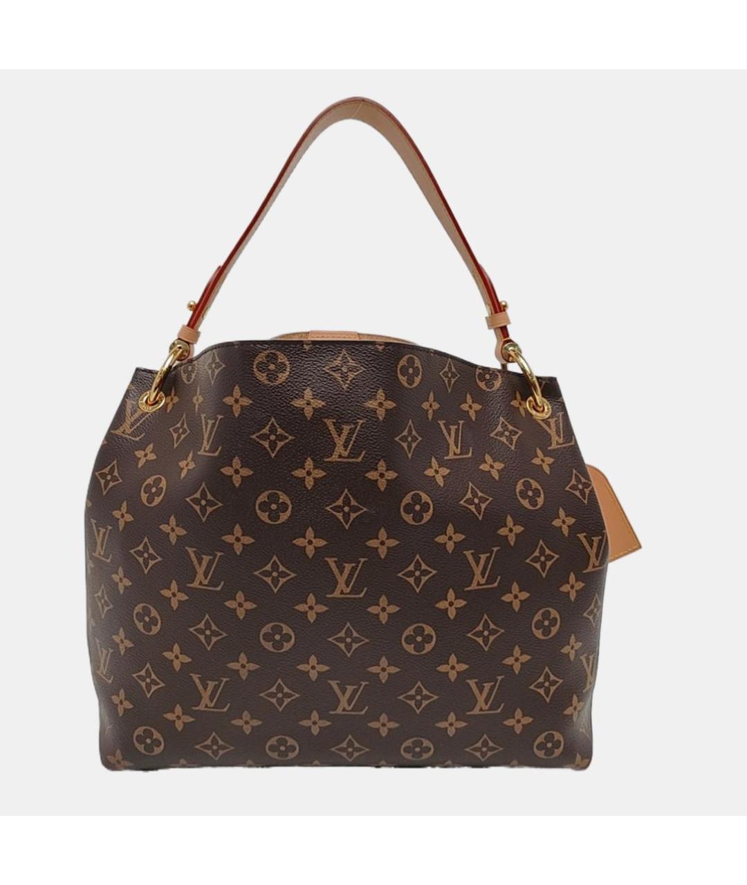 LOUIS VUITTON Коричневая сумка через плечо, фото 3
