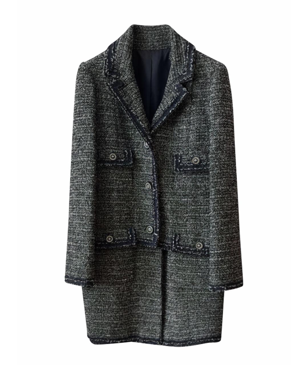 CHANEL Мульти хлопковый жакет/пиджак, фото 1