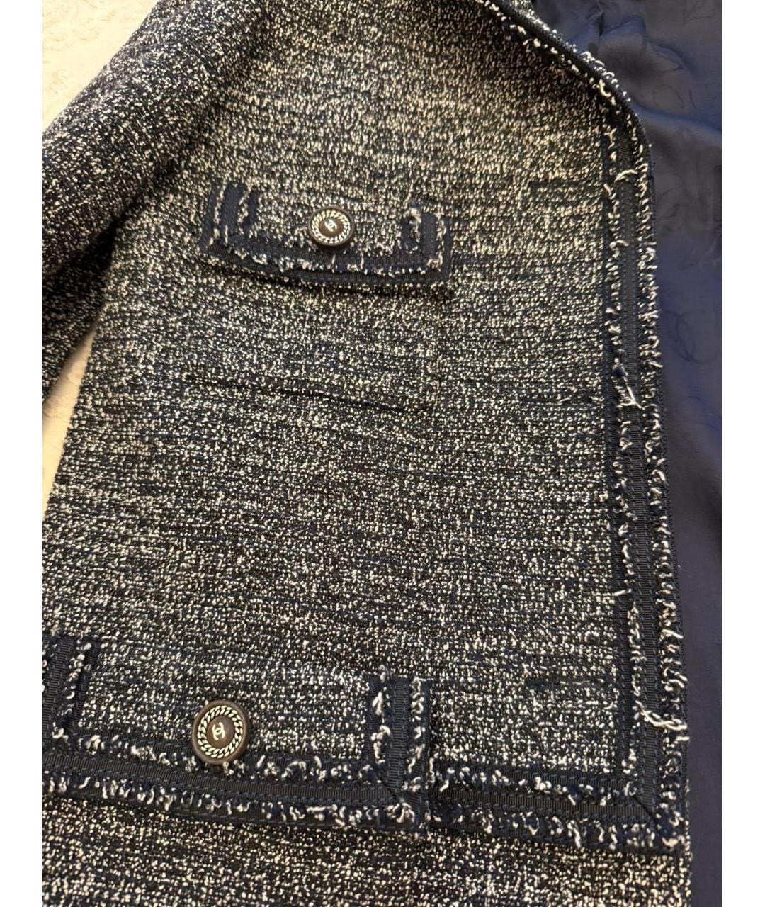 CHANEL Мульти хлопковый жакет/пиджак, фото 2