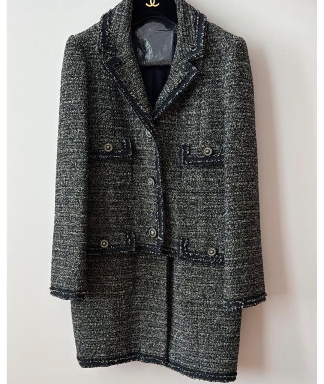 CHANEL Мульти хлопковый жакет/пиджак, фото 6