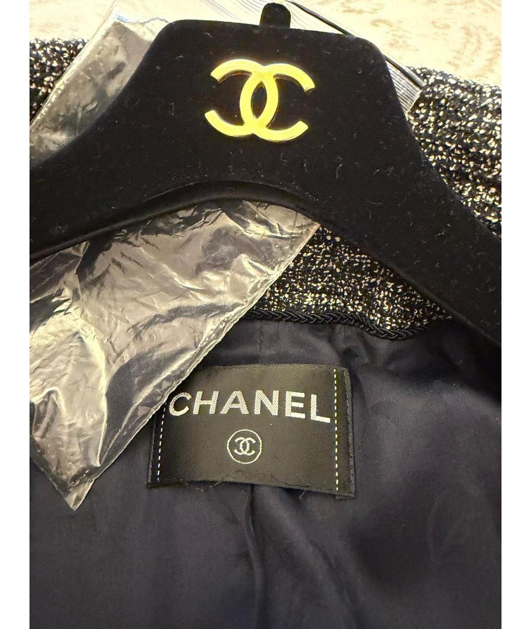 CHANEL Мульти хлопковый жакет/пиджак, фото 4