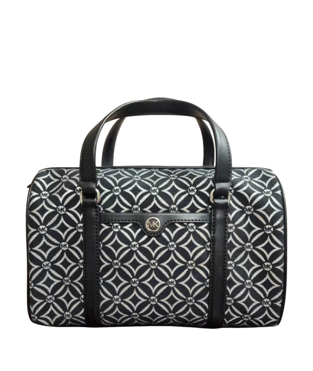 MICHAEL KORS Черная жаккардовая сумка через плечо, фото 1