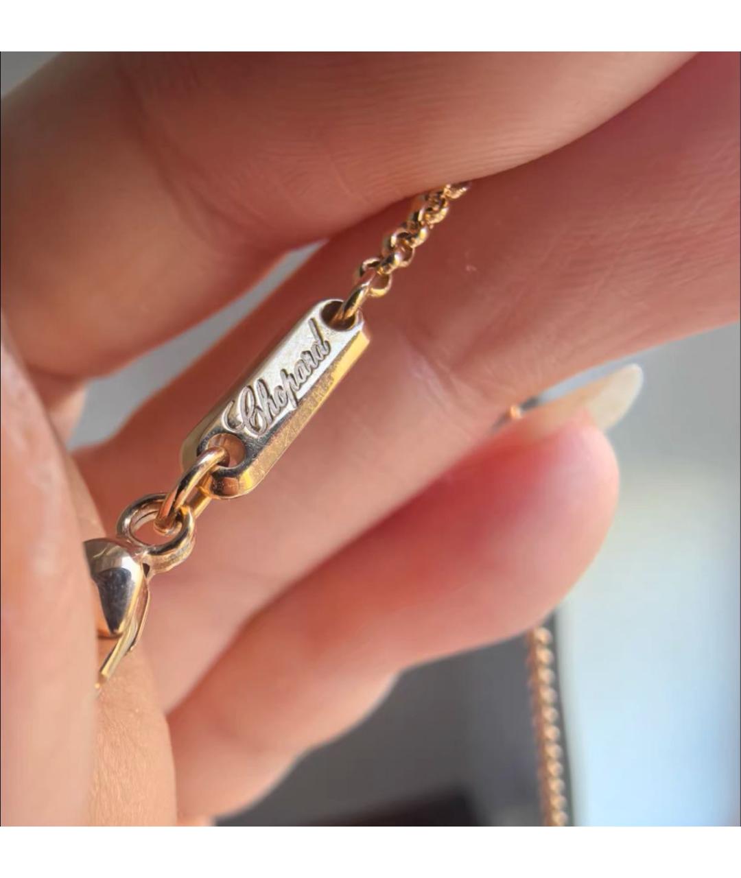 CHOPARD Белое колье из розового золота, фото 6