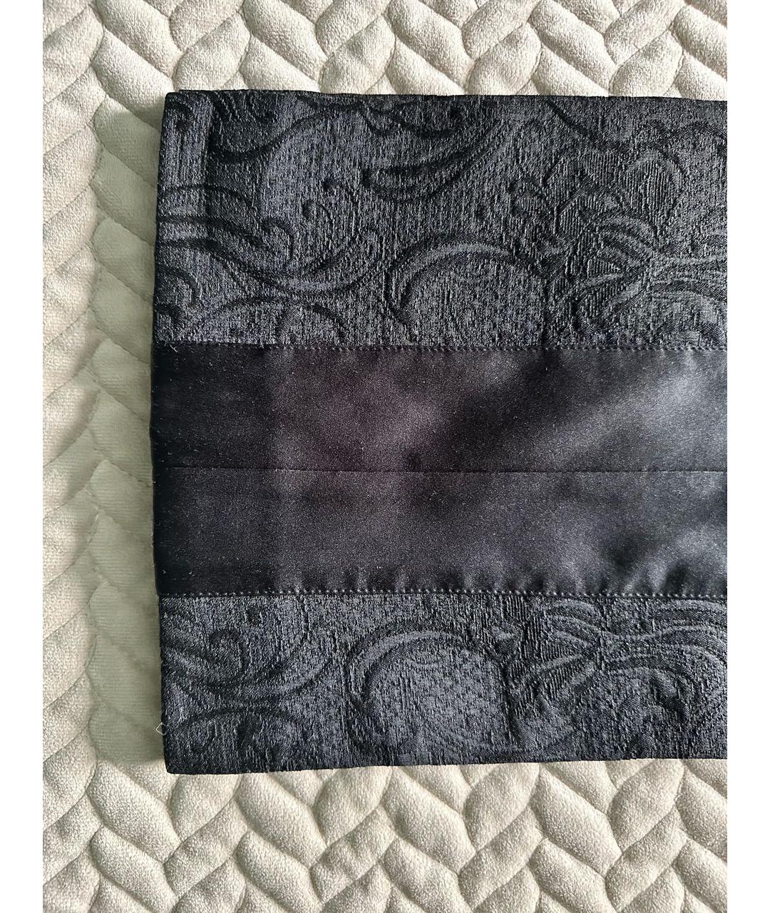 JUST CAVALLI Черные прямые брюки, фото 7