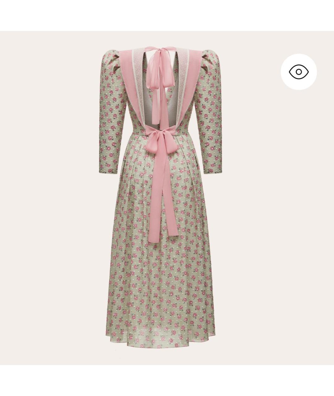 ULYANA SERGEENKO Мульти хлопковое платье, фото 2