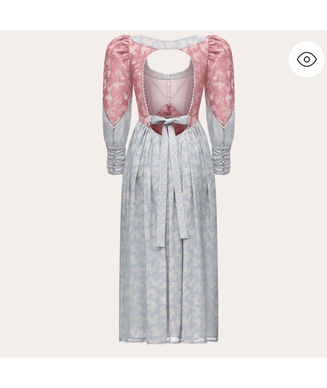 ULYANA SERGEENKO Мульти хлопковое платье, фото 2