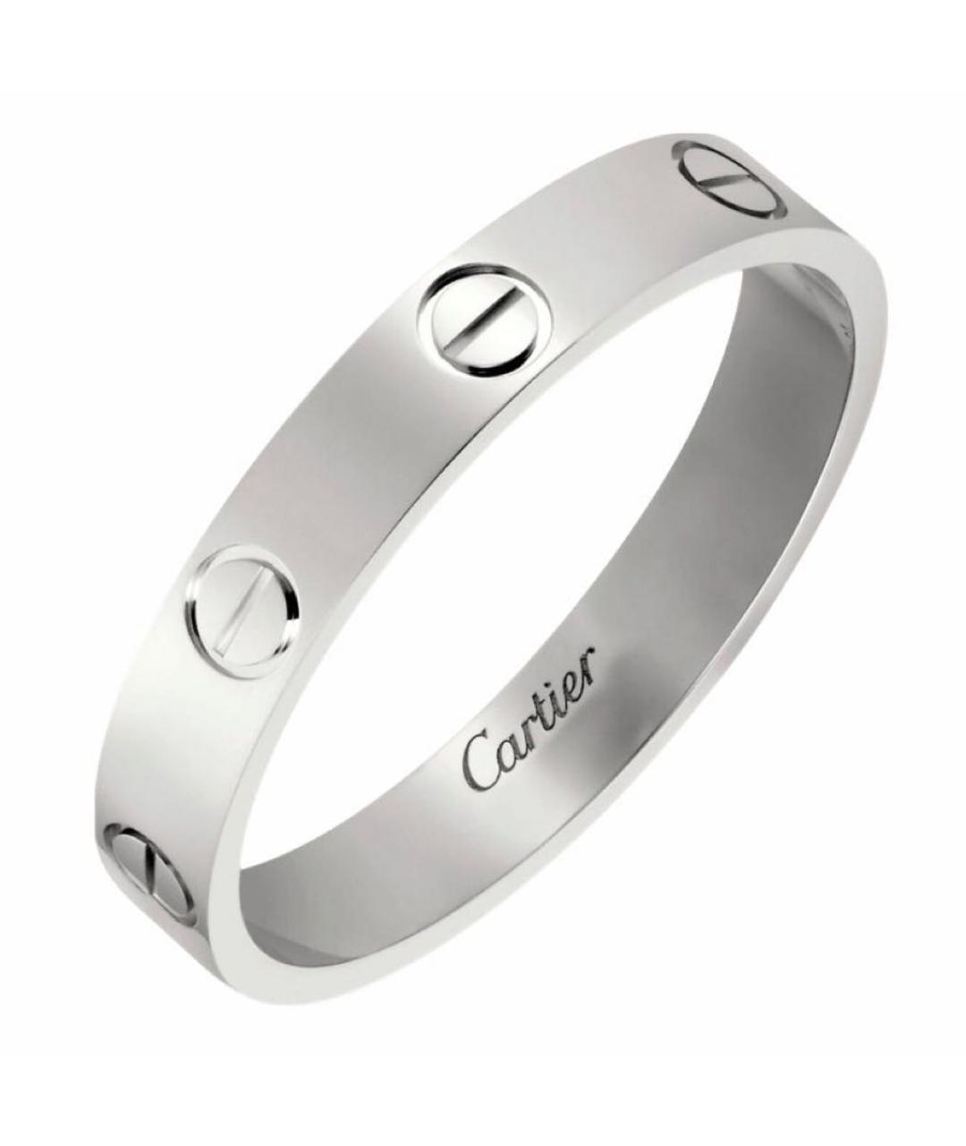 CARTIER Серебряное кольцо из белого золота, фото 1