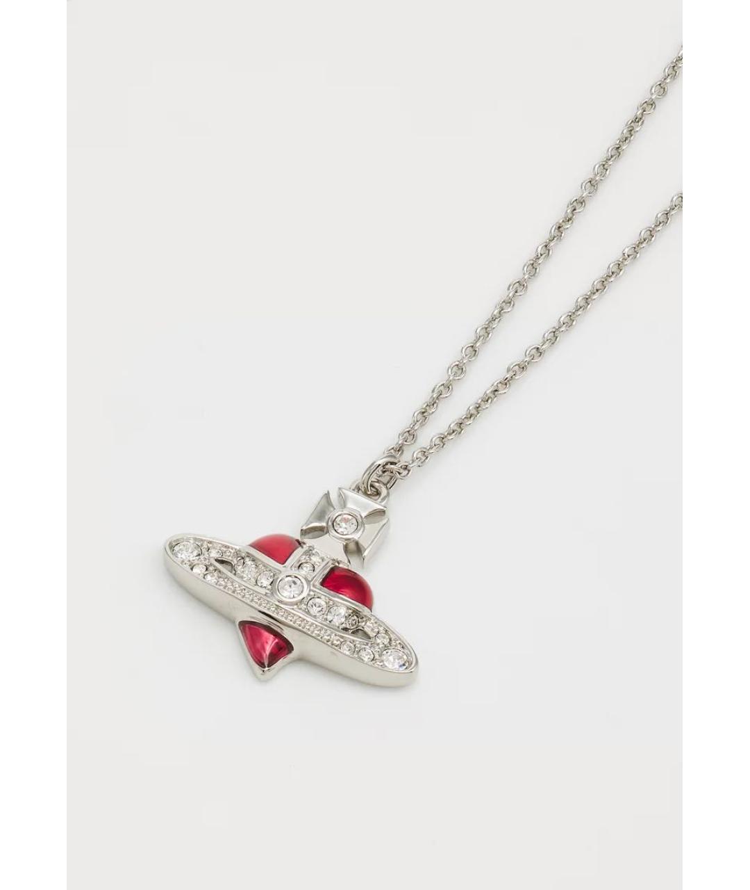 VIVIENNE WESTWOOD Серебряная латунная подвеска, фото 2