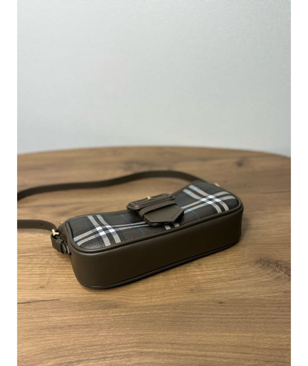 BURBERRY Мульти кожаная сумка через плечо, фото 6