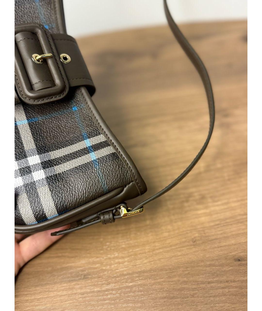 BURBERRY Мульти кожаная сумка через плечо, фото 4