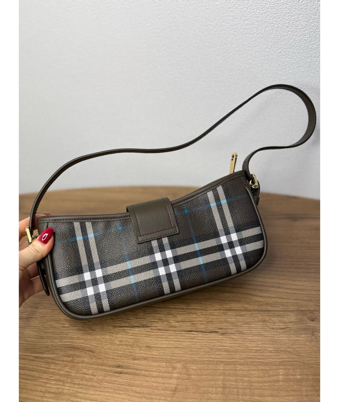 BURBERRY Мульти кожаная сумка через плечо, фото 3