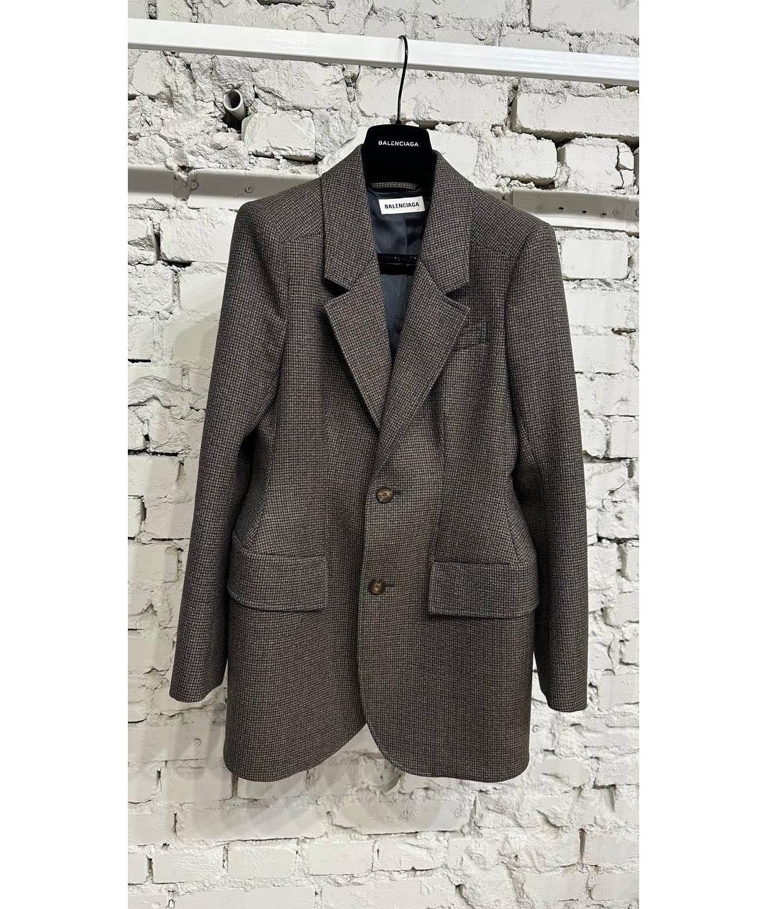 BALENCIAGA Мульти хлопковый жакет/пиджак, фото 4