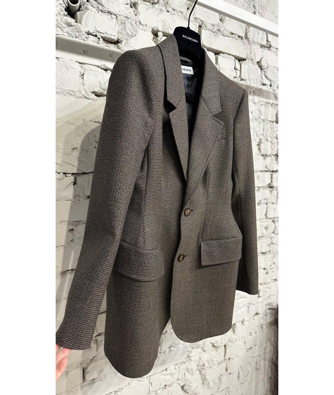 BALENCIAGA Мульти хлопковый жакет/пиджак, фото 2