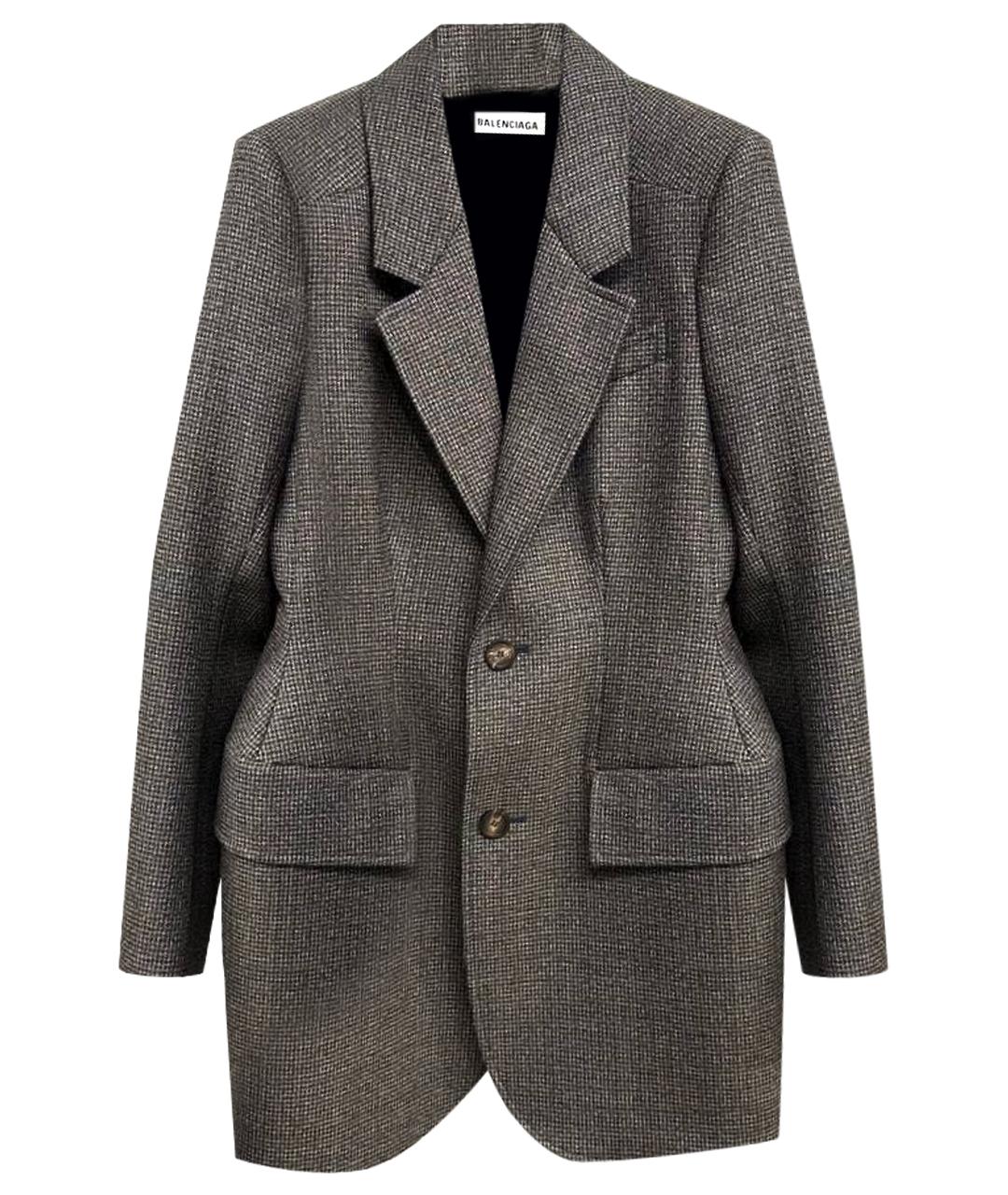 BALENCIAGA Мульти хлопковый жакет/пиджак, фото 1