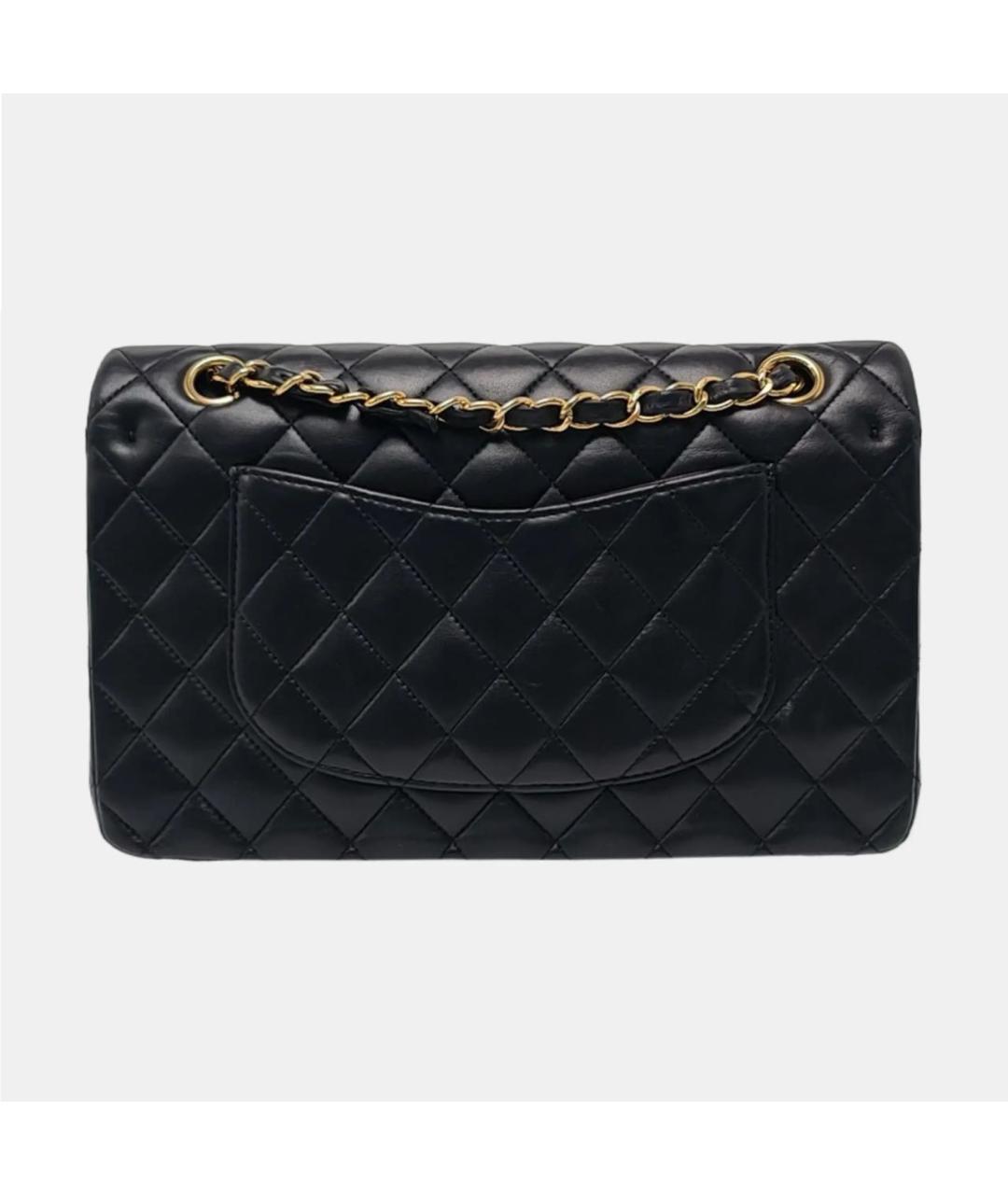 CHANEL Черная кожаная сумка через плечо, фото 4