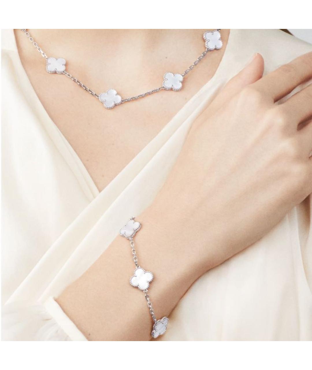 VAN CLEEF & ARPELS Белый браслет из белого золота, фото 2