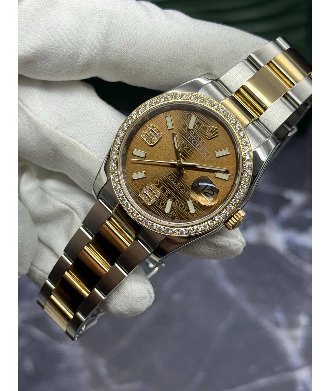 ROLEX Золотые часы, фото 4