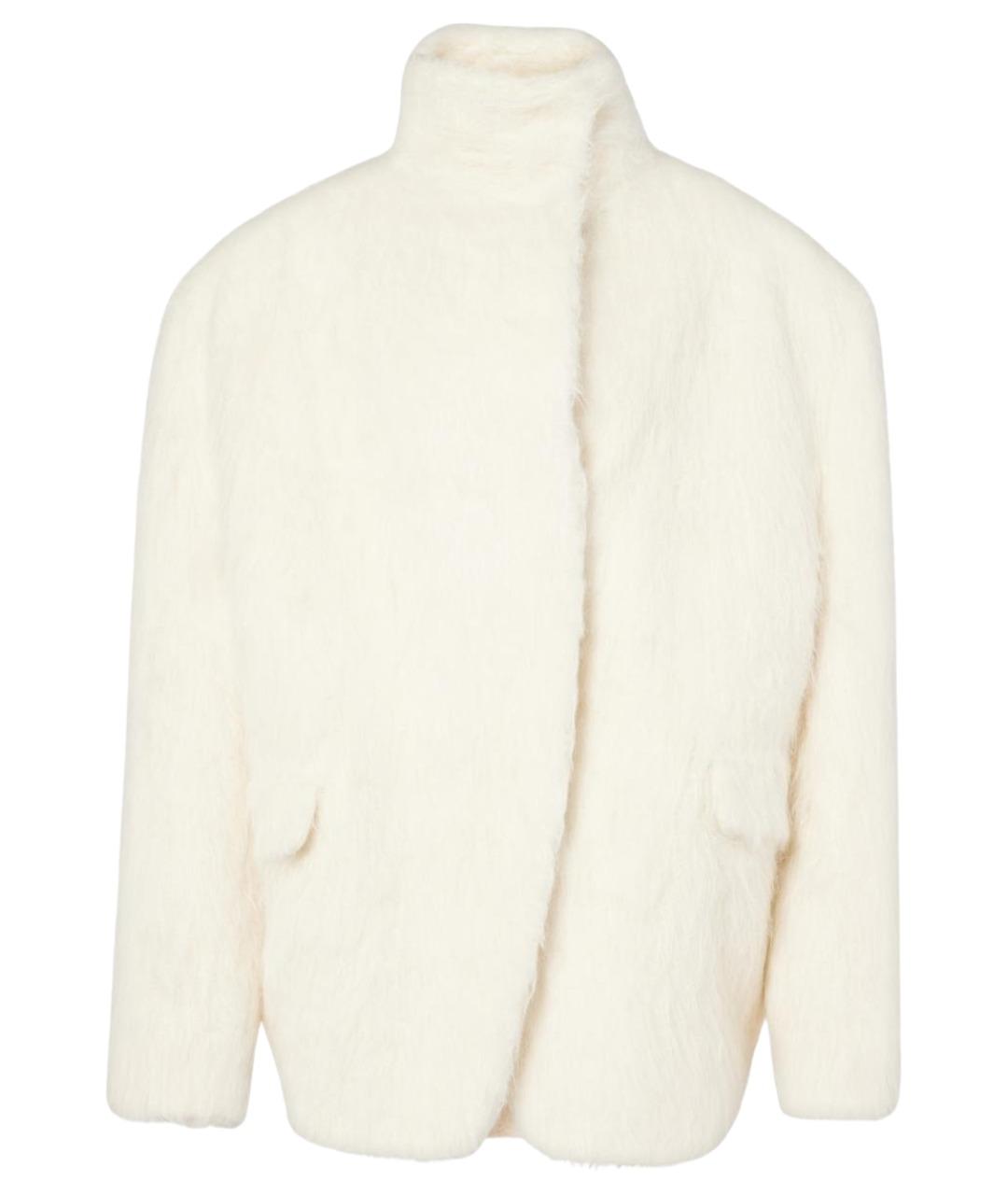 MAGDA BUTRYM Бежевый шерстяной жакет/пиджак, фото 1