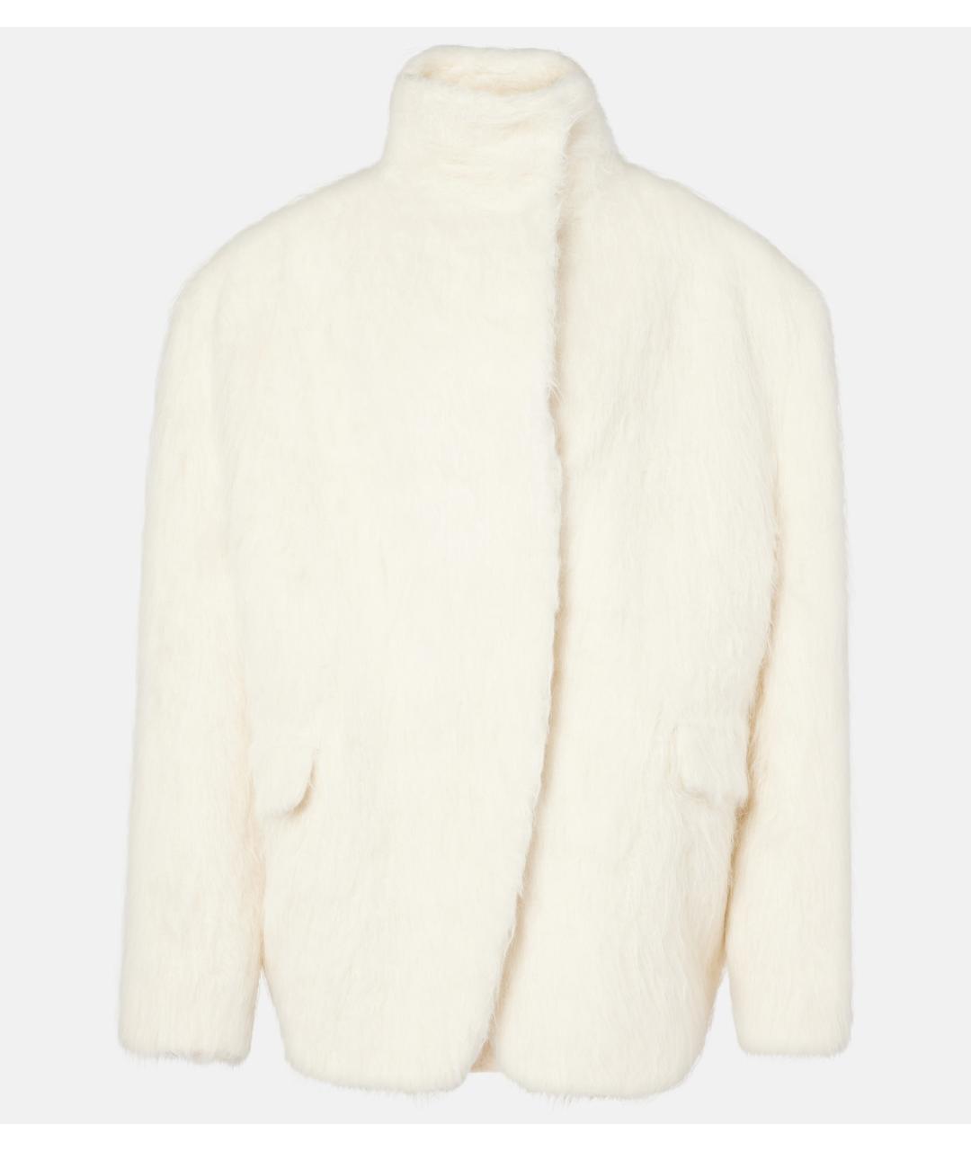 MAGDA BUTRYM Бежевый шерстяной жакет/пиджак, фото 10